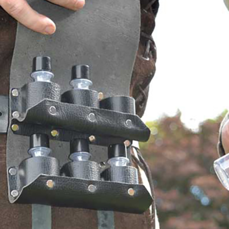 Potion Holder Factory - PU Leather Medieval Belt Vial Custom Pouch Bag