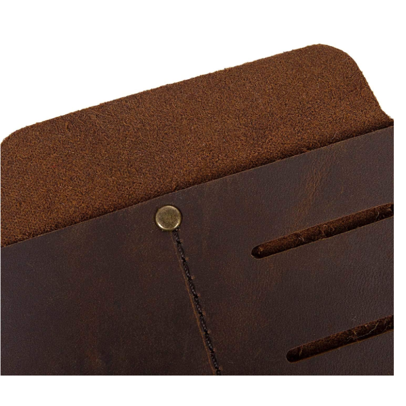 EDC Sheath Supplier - Genuine Leather Handmade Belt Tactical Flashlight Knife