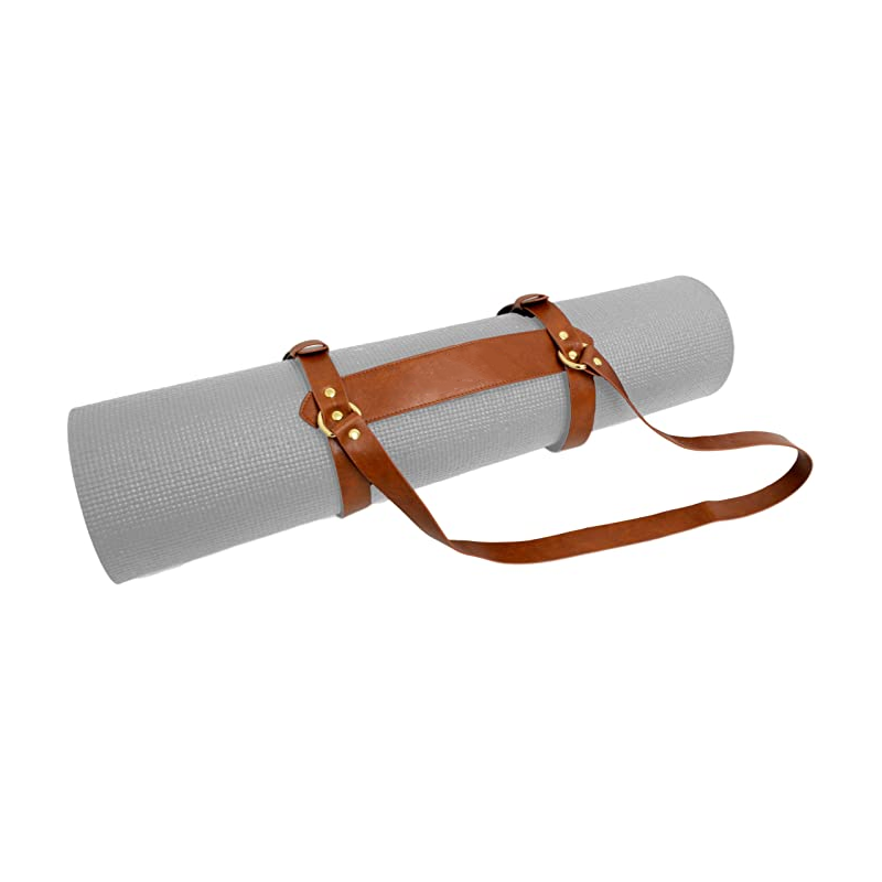 Yoga Mat Carrier Manufacturer - PU Leather Adjustable Sling Carrying Strap