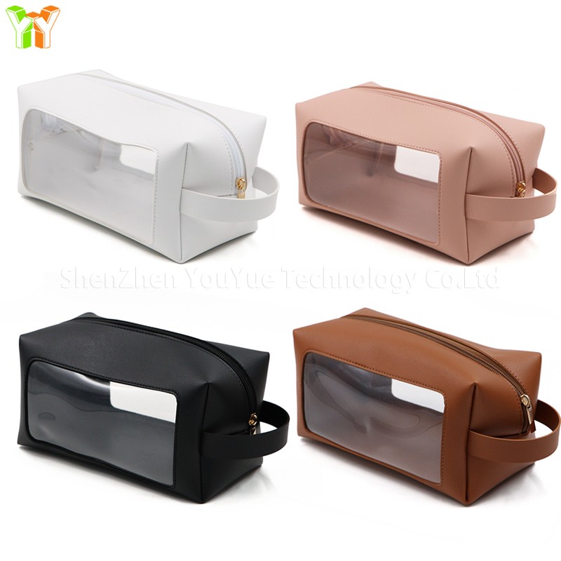 Makeup Bag Supplier - Ready Stock PU Leather Versatile Pouch with Zipper