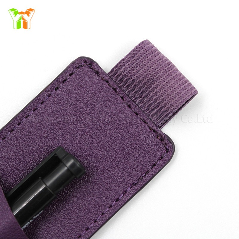 Notebook Pen Holder Factory - Wholesale Customized PU Leather Clip Handmade