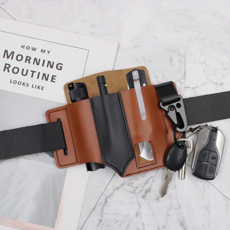 Flashlight Holster Supplier - Convenient EDC Knife Multitool Belt Pouch