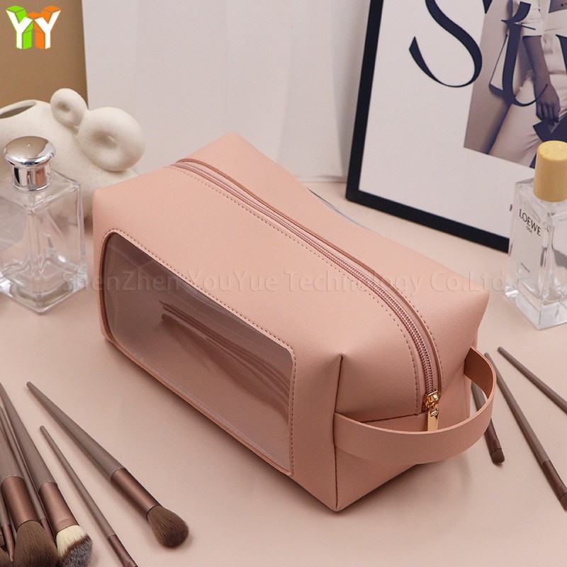 Makeup Bag Supplier - Ready Stock PU Leather Versatile Pouch with Zipper
