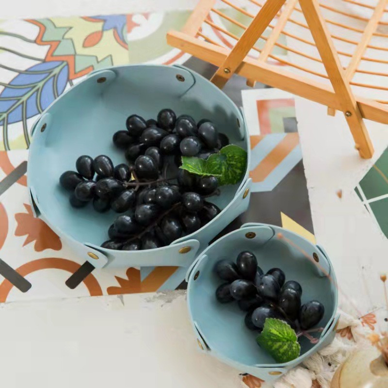 Valet Tray Supplier - Modern European-American Style Faux Leather Multi-Angle