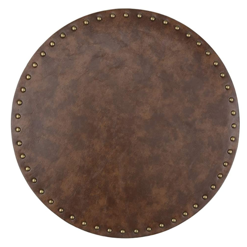 Table Placemat Manufacturer - Factory Stock Round Heat Insulation Metal Button