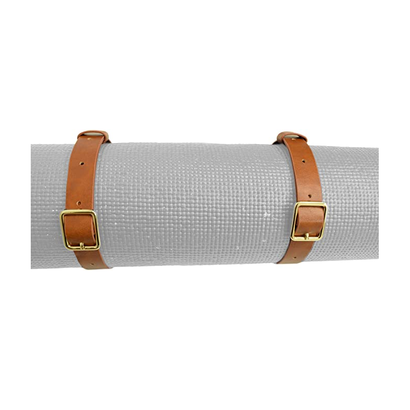 Yoga Mat Carrier Manufacturer - PU Leather Adjustable Sling Carrying Strap