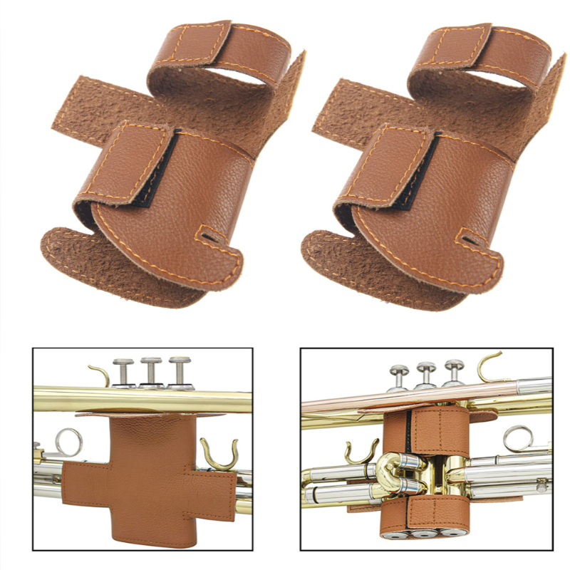 Trumpet Valve Guard Factory - Non-slip Real Leather Protective Cover Accessories