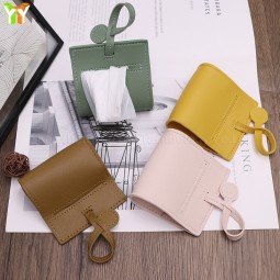 Dog Waste Bag Holder Factory - Ready Stock PU Leather Simple Style Leash