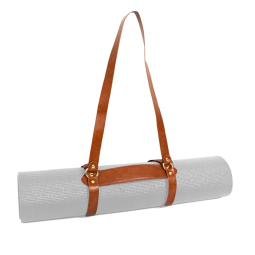 Yoga Mat Carrier Manufacturer - PU Leather Adjustable Sling Carrying Strap
