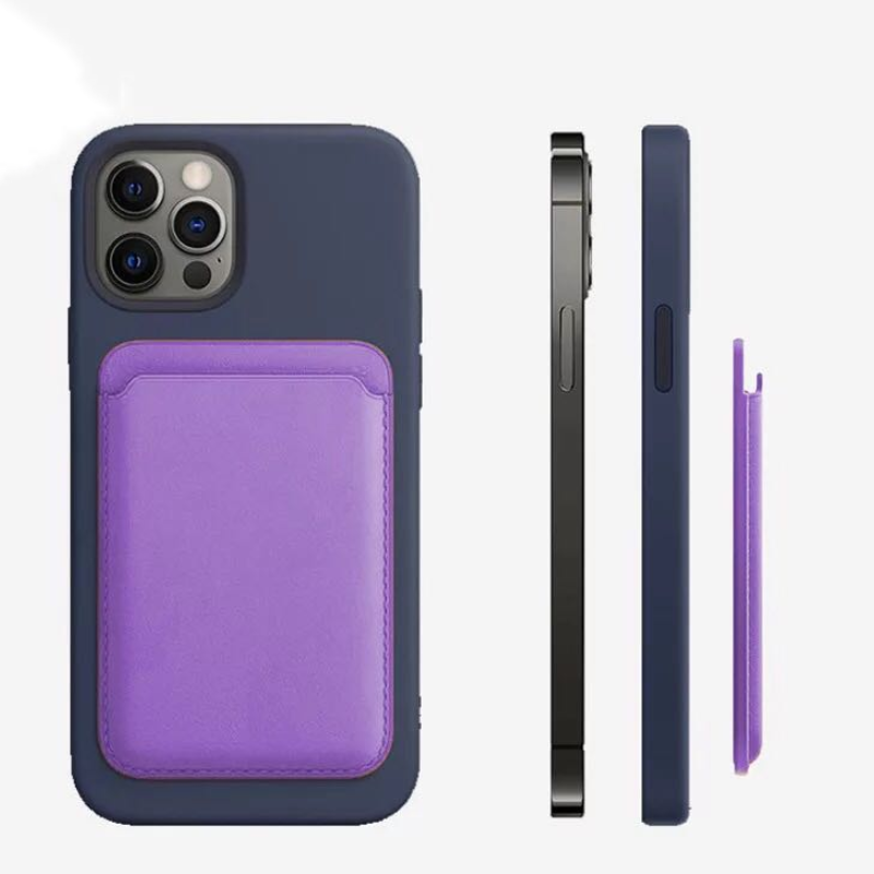 Magnetic Card Holder Factory - Leather Phone Credit Wallet Pocket Pouch Case