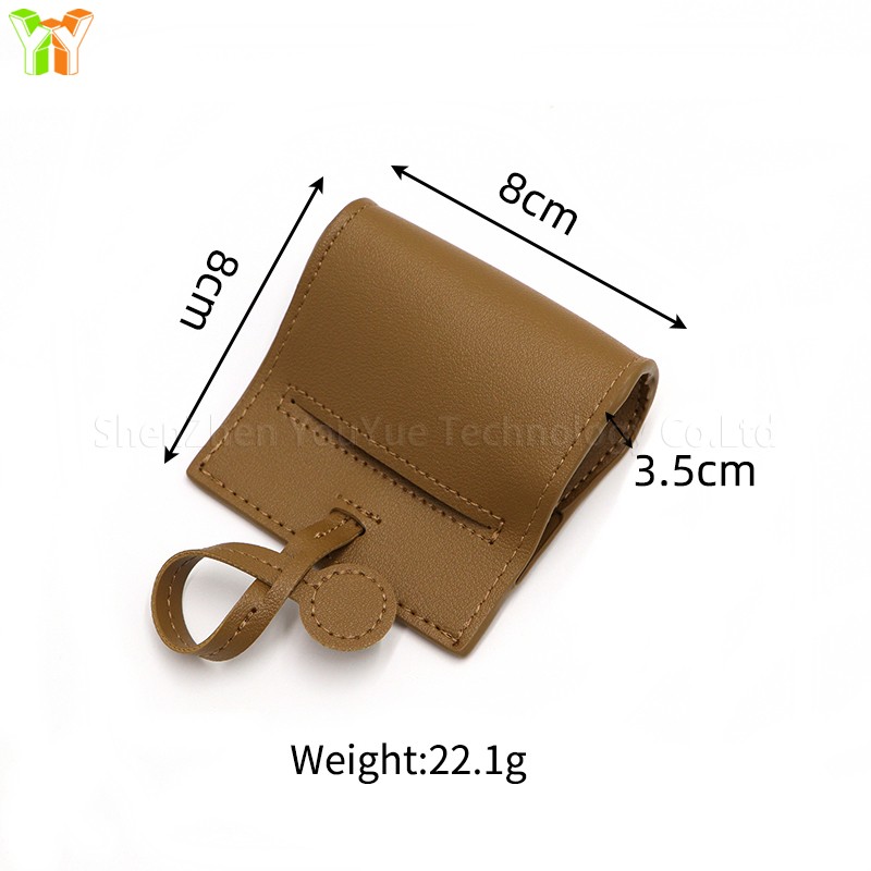 Dog Waste Bag Holder Factory - Ready Stock PU Leather Simple Style Leash