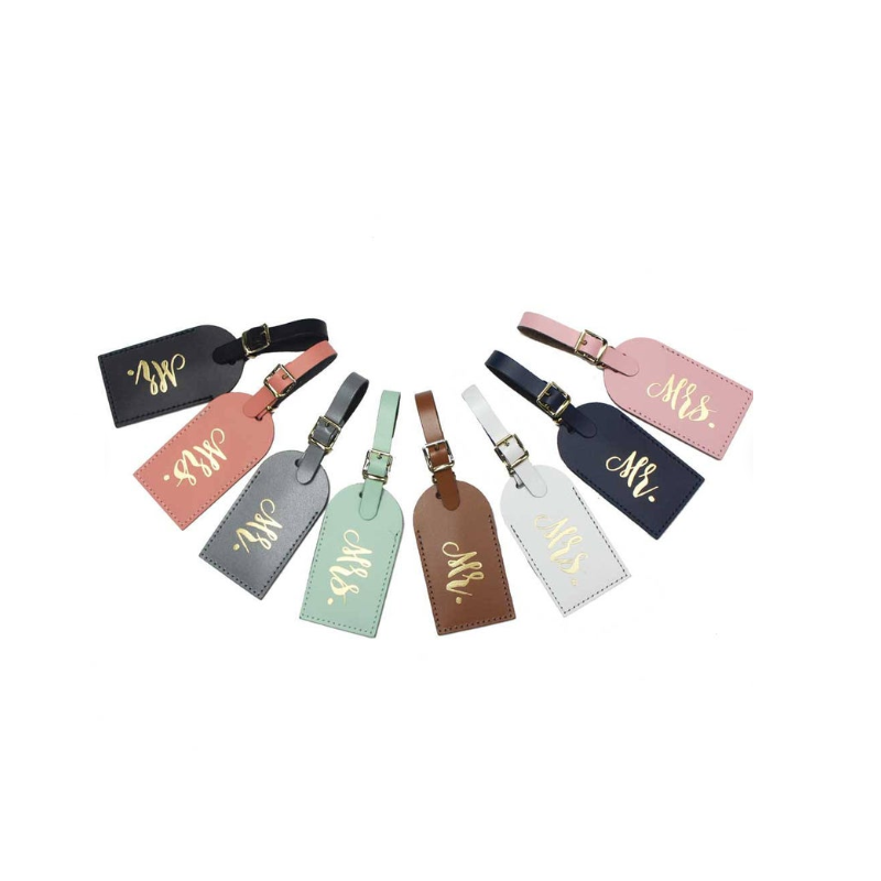 Luggage Tag Supplier - Custom Leather ID Address Business Card Holder