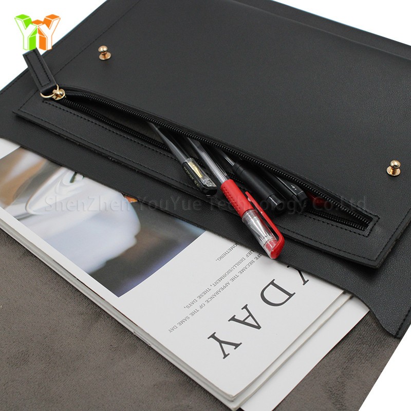 Laptop Sleeve Factory - Customized High Quality PU Leather Envelope Bag