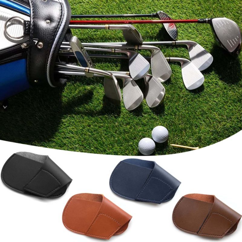 Golf Iron Cover Manufacturer - PU Leather Club Head Protective Right-handed