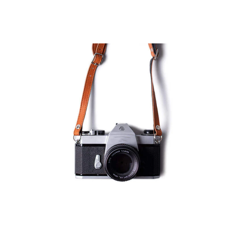 Camera Strap Supplier - OEM Custom Vintage Adjustable Leather Shoulder