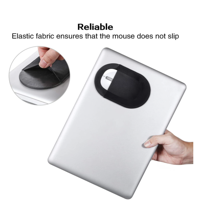 Mouse Pouch Manufacturer - Reusable Adhesive Lycra Wireless Laptop Sleeve