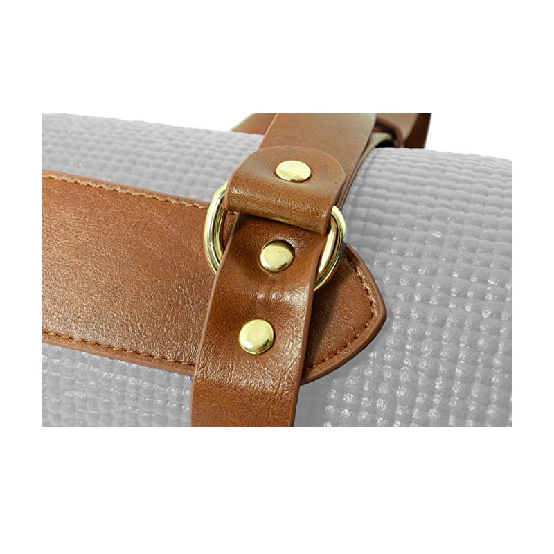 Yoga Mat Carrier Manufacturer - PU Leather Adjustable Sling Carrying Strap