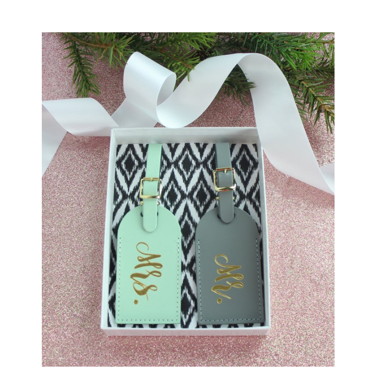 Luggage Tag Supplier - Custom Leather ID Address Business Card Holder