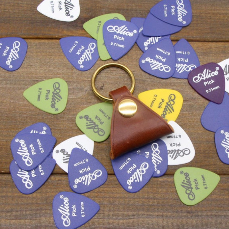 Guitar Pick Case Supplier - Factory Hot Sale Real Leather PickMate Accessory