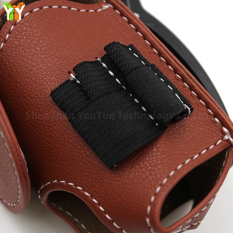 Golfer Waist Pack Supplier - Travel Portable Faux Leather Ball Tee Pouch