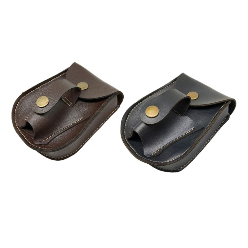 Slingshot Bag Supplier - Handmade Leather Hunting Catapult Steel Balls Pouch