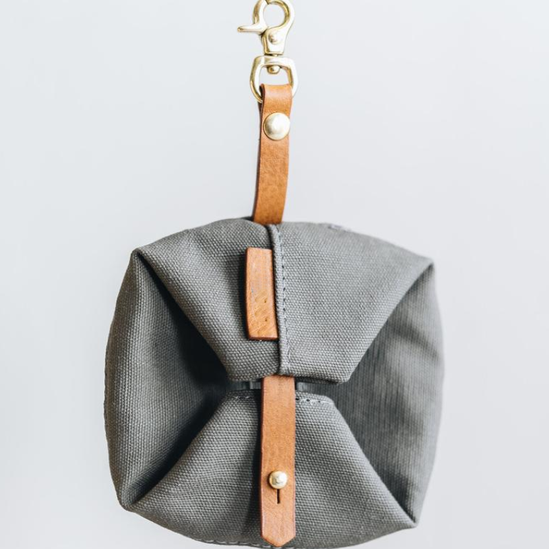 Dog Food Carry Bag Supplier - Foldable Waterproof Handmade Waxed Canvas