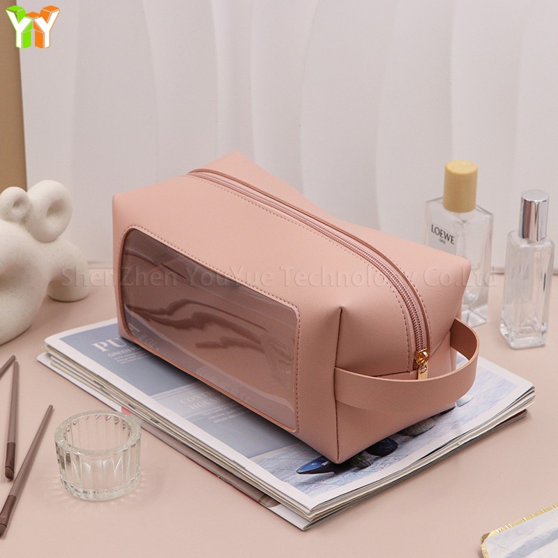 Makeup Bag Supplier - Ready Stock PU Leather Versatile Pouch with Zipper