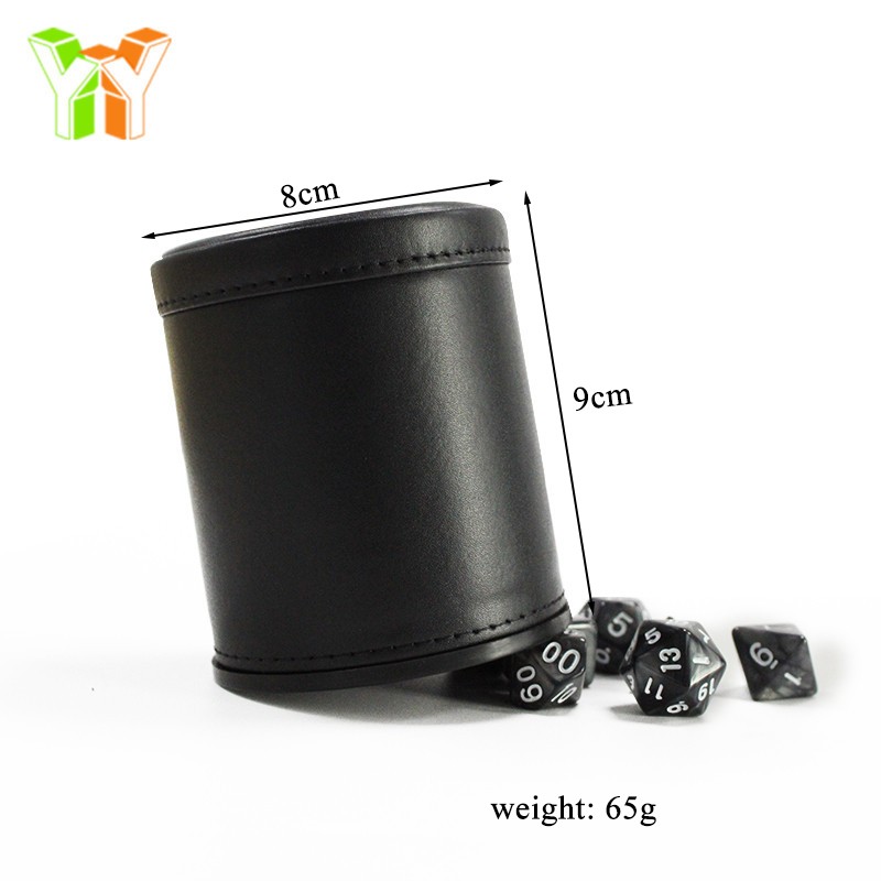 Dice Cup Supplier - Portable Leather Box Shaker KTV Party Entertainment
