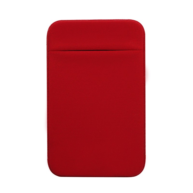 Mobile Phone Wallet Supplier - Adhesive High Elastic Lycra Back Card Cover