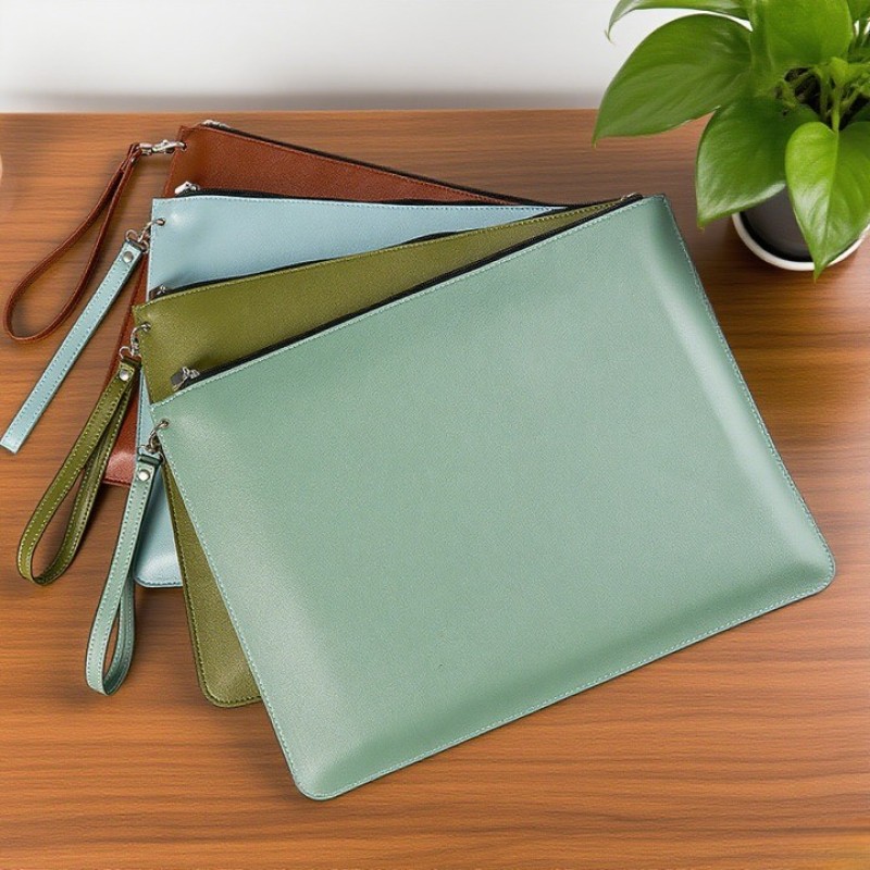 Portfolio Document Holder Factory - Fashionable Large Capacity A4 Size Zipper