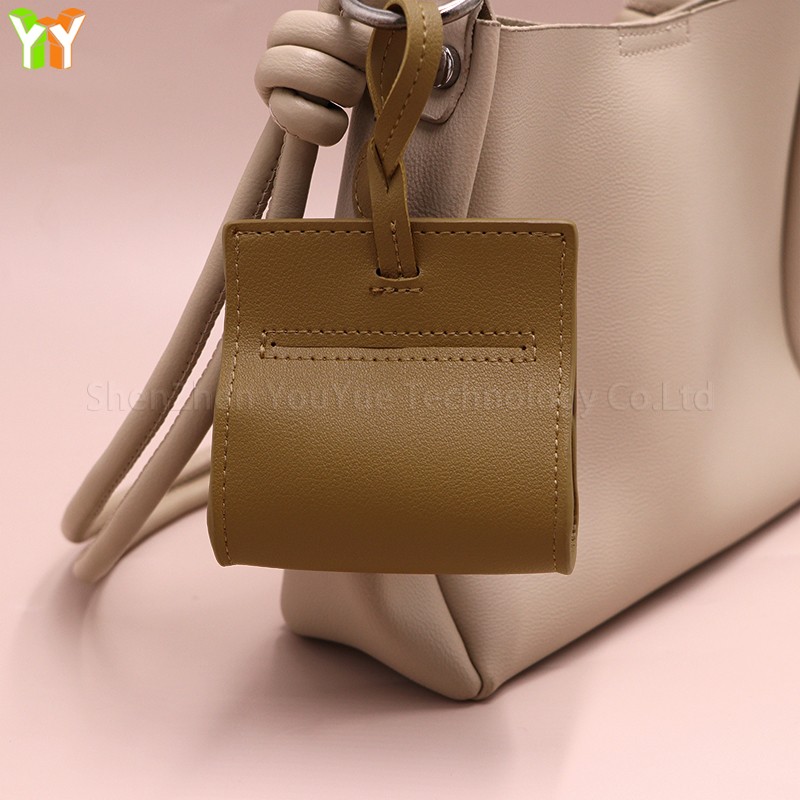 Dog Waste Bag Holder Factory - Ready Stock PU Leather Simple Style Leash