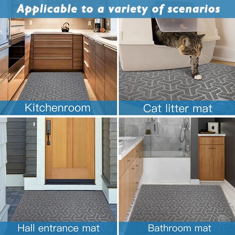 Cat Litter Mat Supplier - Floor Double Layer Waterproof DIY Extra Large