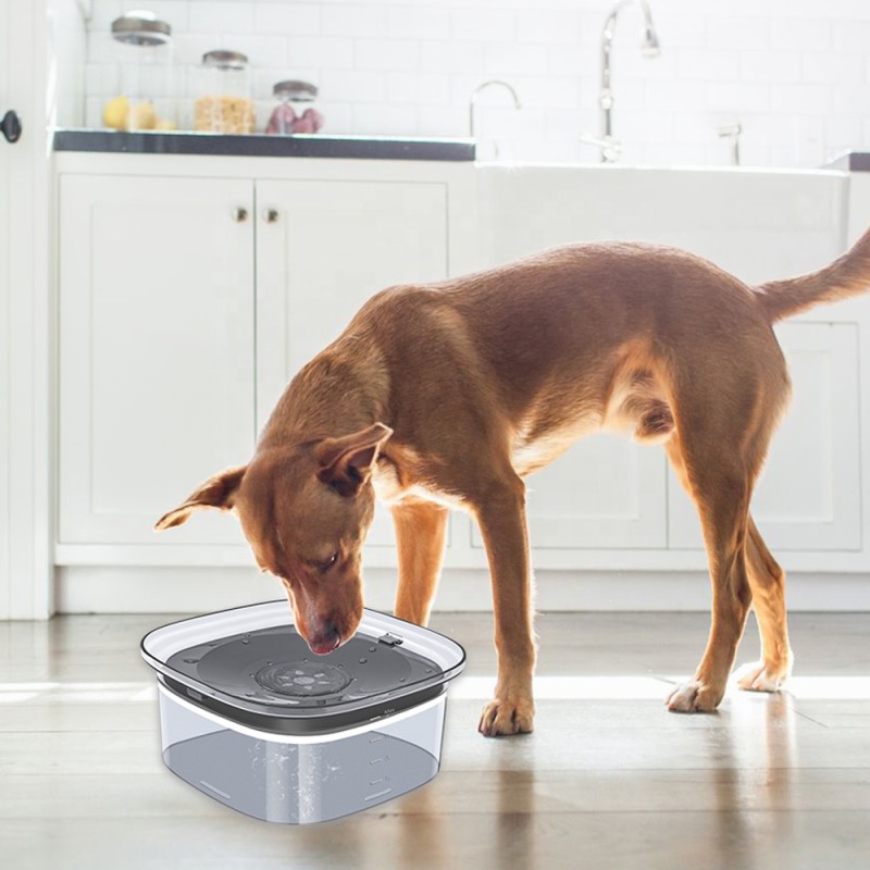 Vehicle Water Bowl Factory - Travel Slow Drinking 4L Splash Proof Floating