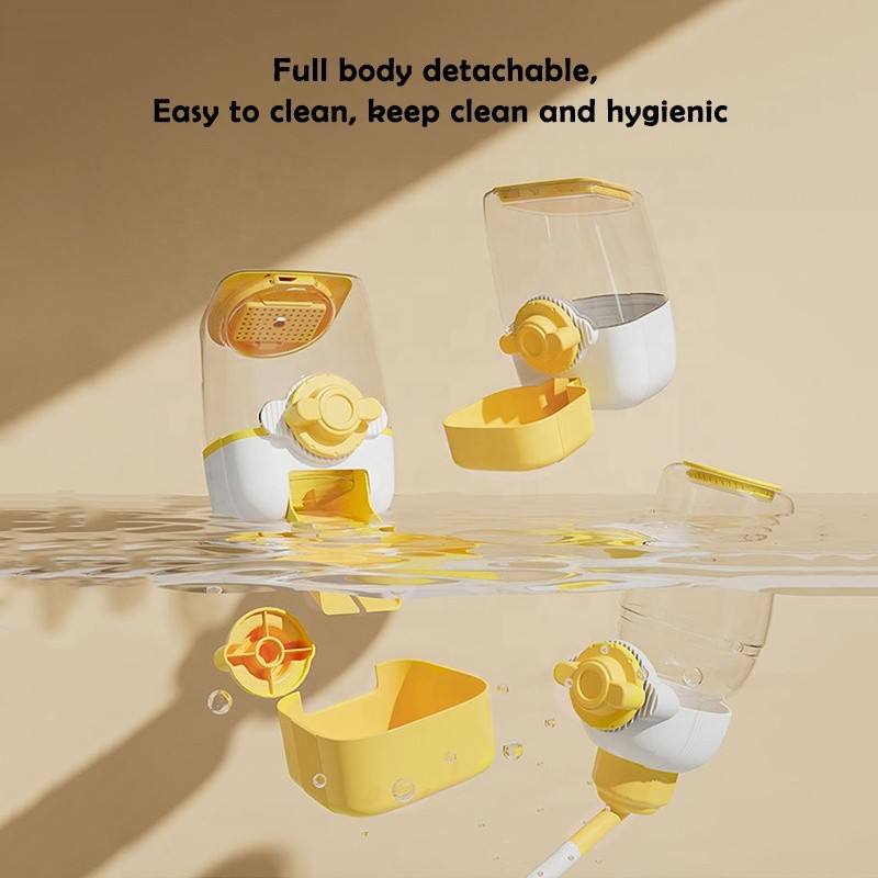 Pet Cage Feeder Supplier - 3 Pieces Automatic Hanging Food Water Bowls