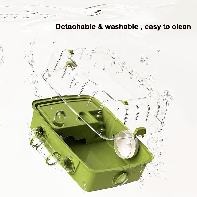 Rodent Cage Supplier - Small Animals House Tube Tunnel Wheel Playing DIY