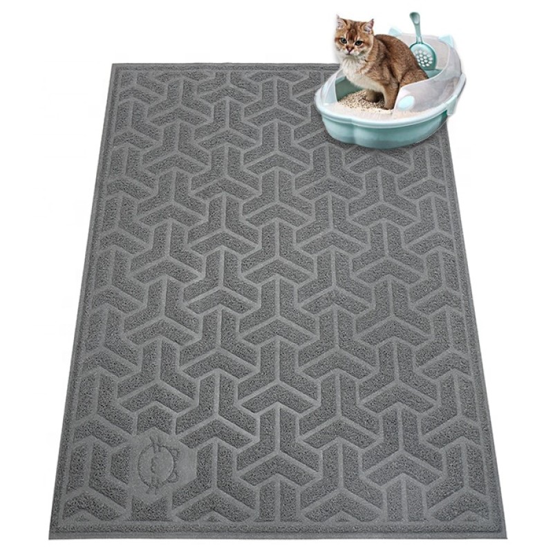 Cat Litter Mat Supplier - Floor Double Layer Waterproof DIY Extra Large