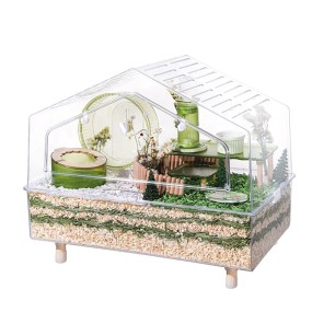 Hamster Habitat Manufacturer - Luxury Chinchillas House Big Landscaping Viewing