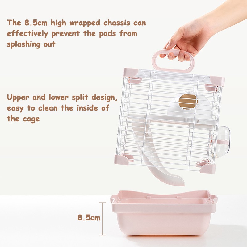 Hamster Cage Set Supplier - Luxury Large Gerbil Haven Habitat Water Bottle