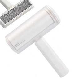 Lint Roller Brush Supplier - Portable Furniture Cloth 2 in 1 Double Sided