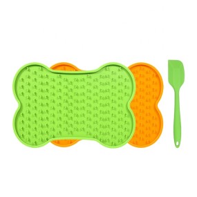 Dog Lick Mat Supplier - Help Bathing Grooming Reducing Boredom Slow Feeder