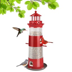 Bird Feeder Supplier - Rainproof Retractable 4lb Seed Capacity Squirrel Proof