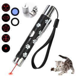 Laser Pointer Toy Manufacturer - 7 in 1 Pet Training Chaser USB Rechargeable