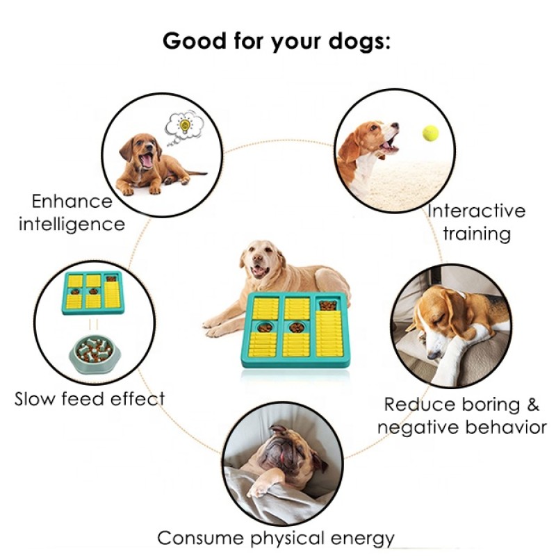 Dog Puzzle Toy Supplier - Pet IQ Intelligent Treat Food Dispenser
