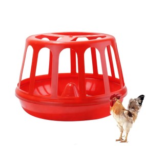 Chicken Feeder Factory - Maggot Grit Dispenser Bulk Poultry Trough