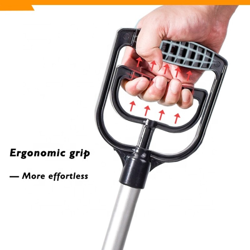 Pet Poop Collector Manufacturer - 70cm Long Handle Aluminium Easy Pick up