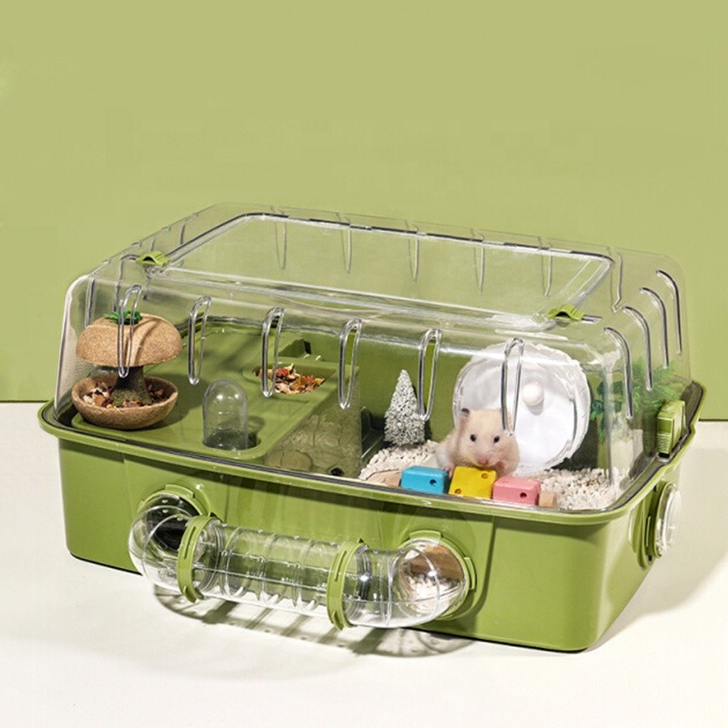 Rodent Cage Supplier - Small Animals House Tube Tunnel Wheel Playing DIY