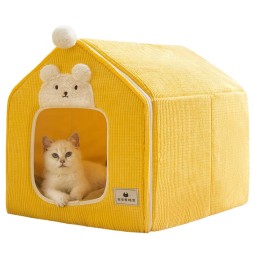 Cat Nest Bed Factory - Cartoon Style Winter Warm Foldable Cozy Soft