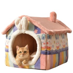 Pet House Supplier - Wholesale Foldable Small Dog House Removable Washable