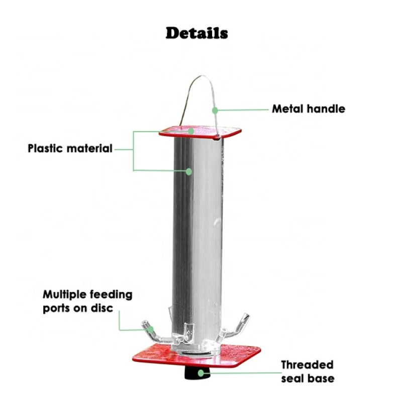 Hummingbird Feeder Supplier - Small Modern Transparent Plastic Handheld