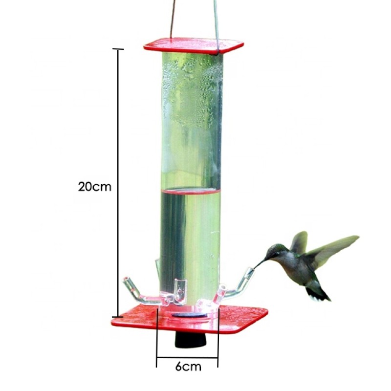 Hummingbird Feeder Supplier - Small Modern Transparent Plastic Handheld